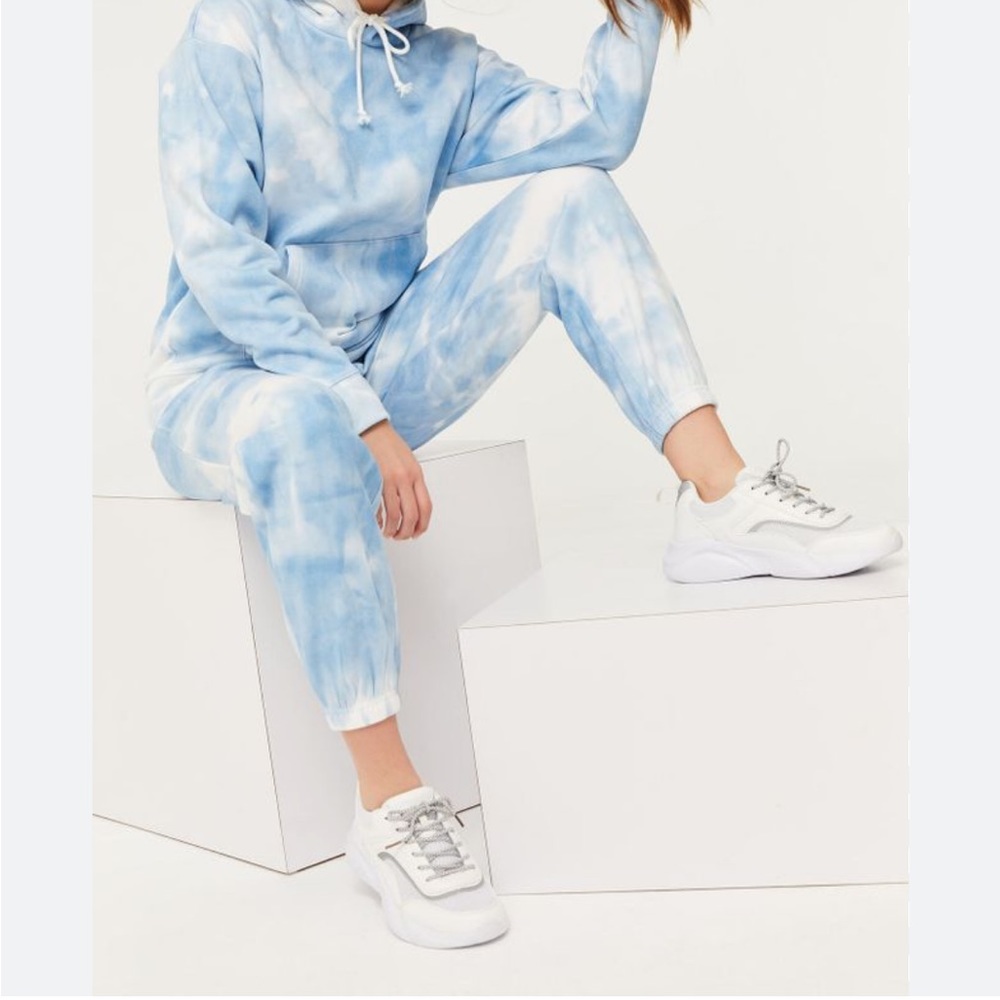 NWT Ardene Tie-Dye Relaxed Fleece Joggers